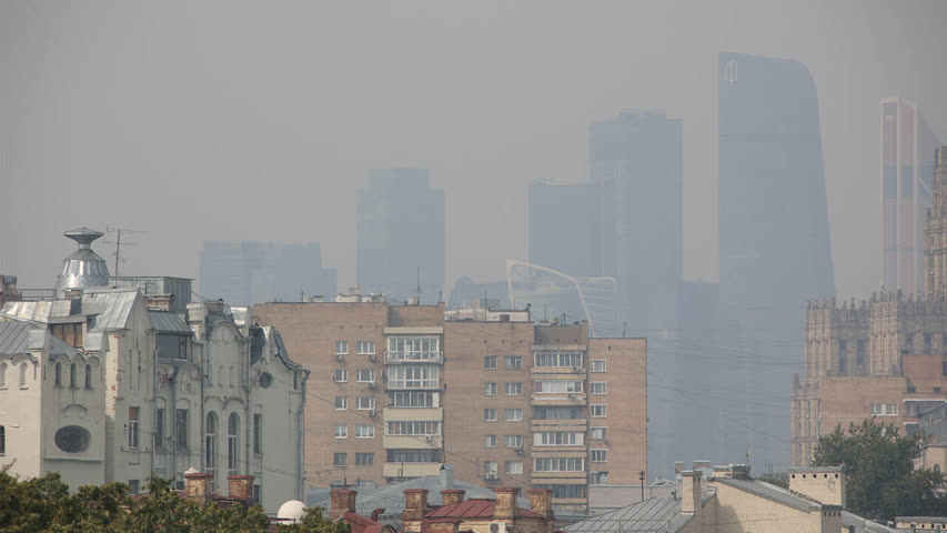 Фото - Названо условие для избавления от запаха гари в Москве